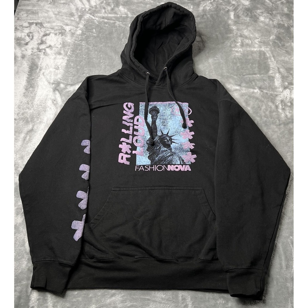 Rolling Loud Hoodie Adult Size‎ XL Exclusive Festival Puff Print Rap
